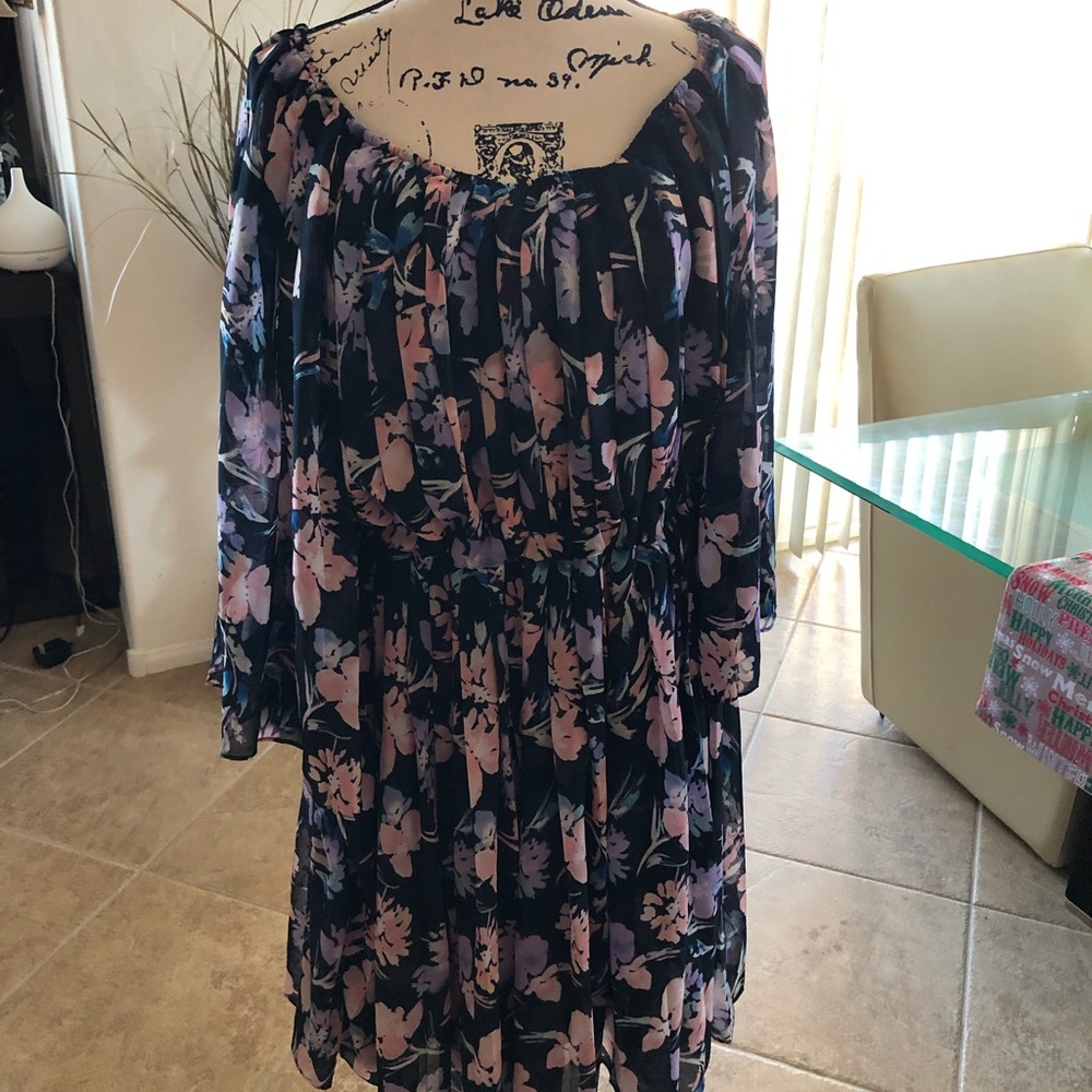 Lane Bryant Floral Dress Size 14